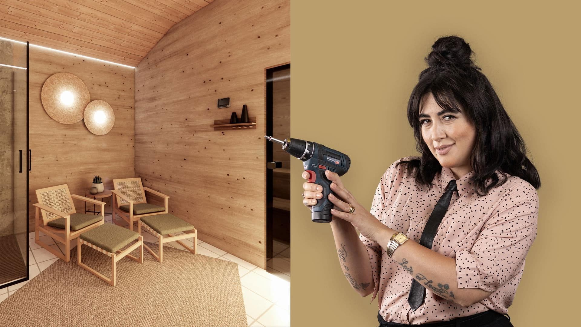 House by the lake - puristic country house vs. Scandi flair