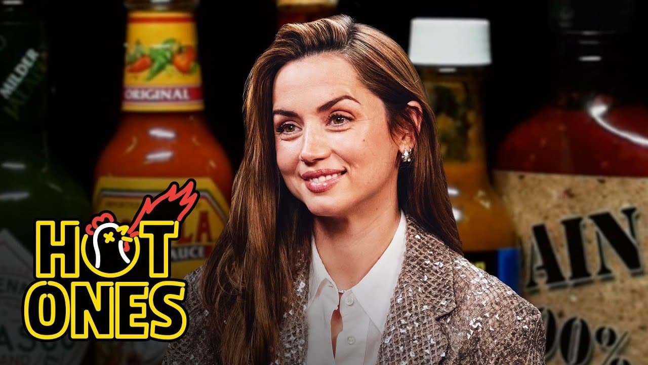 Ana de Armas Does Her Own Stunts While Eating Spicy Wings