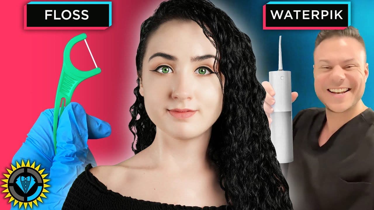 tiktok vs dentist flossing methods *ranked*