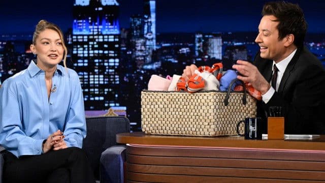 Gigi Hadid, Triple H, CA7RIEL & Paco Amoroso