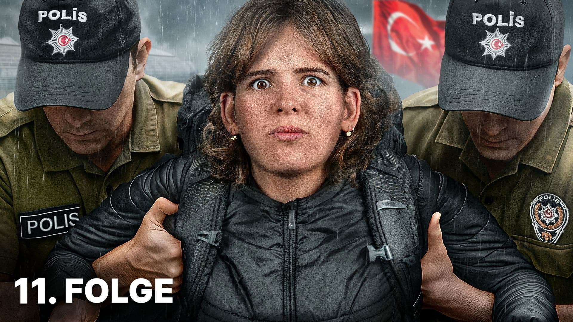 Taken away by the police