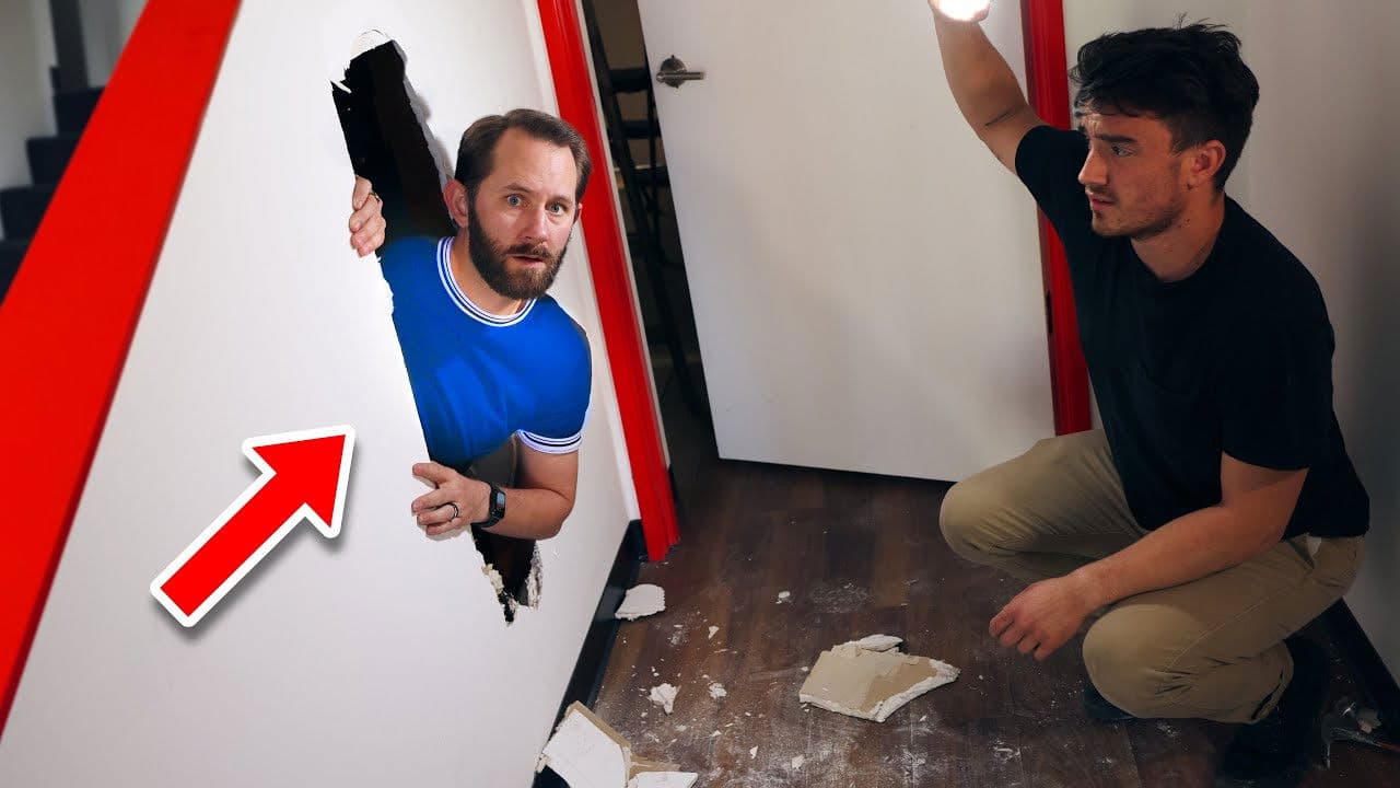 We Found Something Under The Stairs