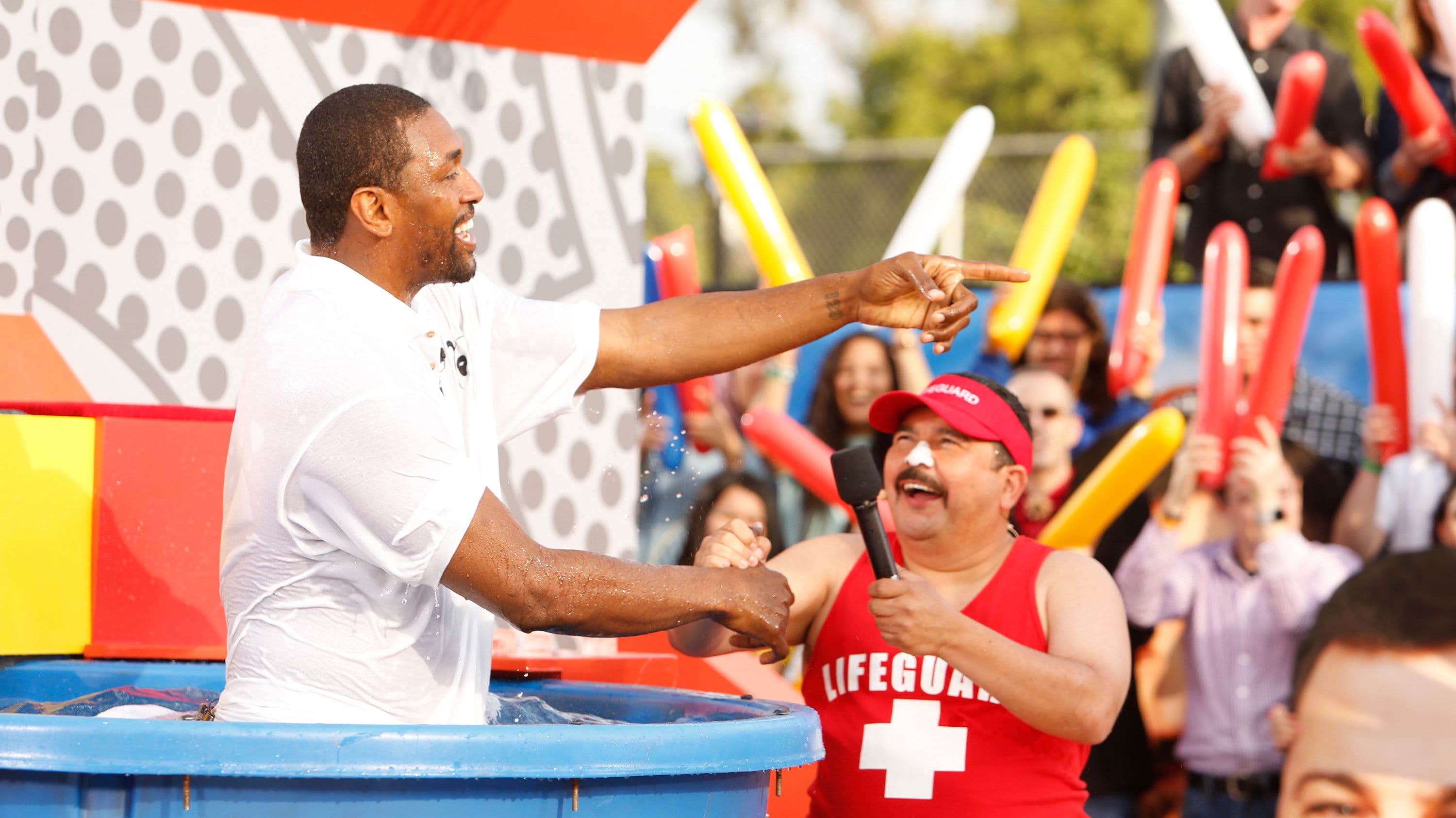 Game Night #3 (Chadwick Boseman, Metta World Peace)