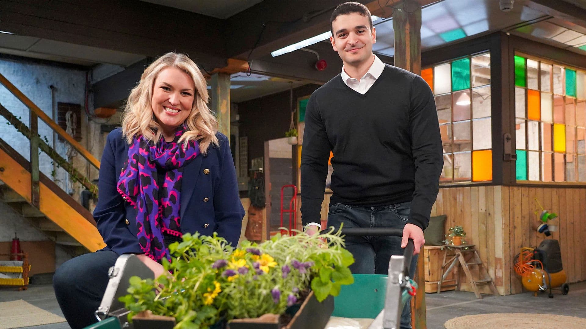 Height-Adjustable Wheelbarrow