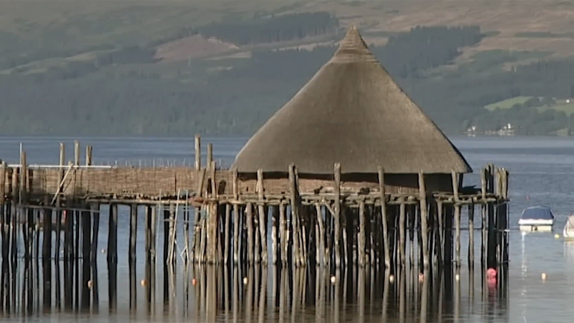 The Crannog in the Loch - Loch Tay, Perthshire, Scotland
