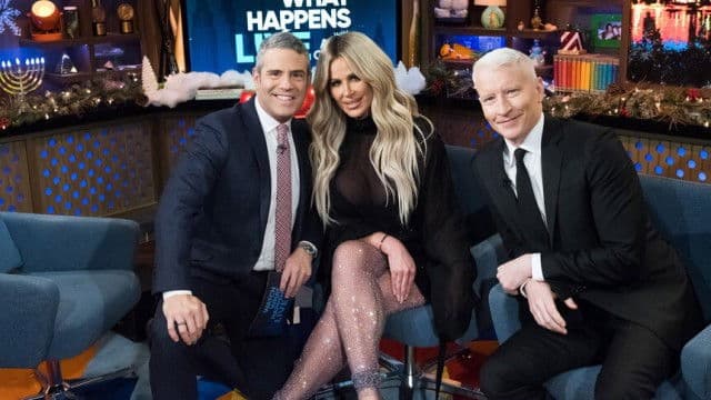 Kim Zolciak Biermann & Anderson Cooper