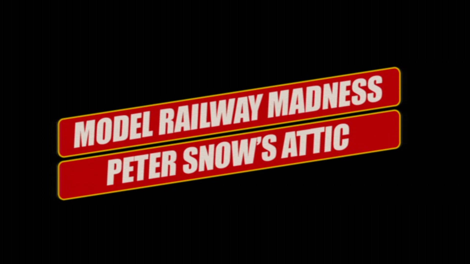 Unseen Footage: Model Railway Madness