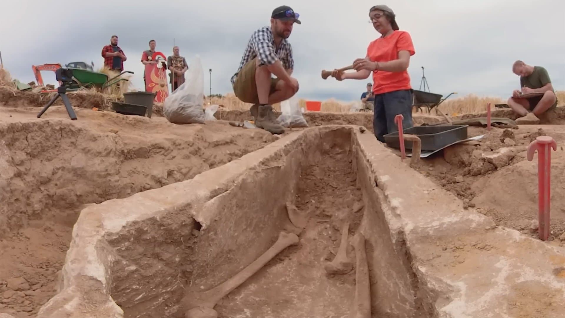 Expedition Crew: Return to the Roman Sarcophagus (Day 2)