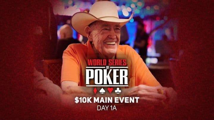 WSOP 2021 Main Event Day 1A