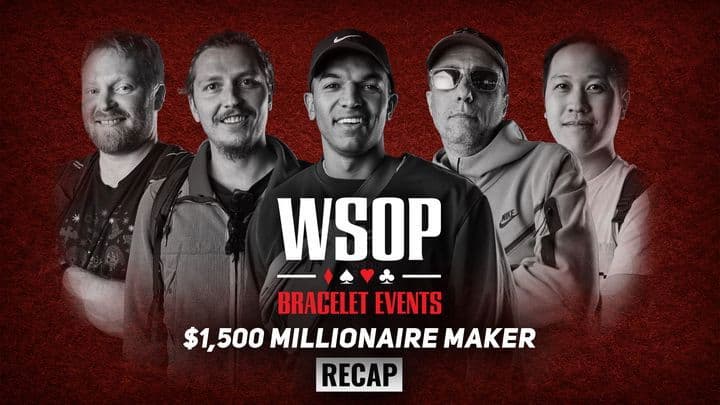 Event #37 $1,500 MILLIONAIRE MAKER Recap