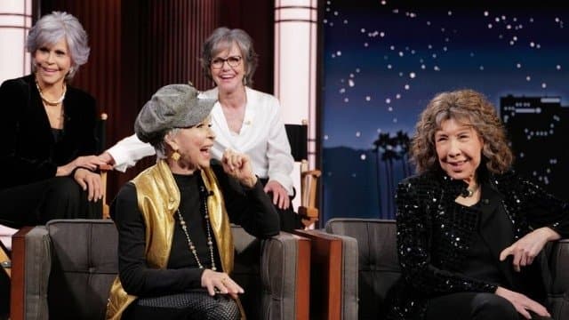 Lily Tomlin, Jane Fonda, Rita Moreno, Sally Field, Jacob Latimore