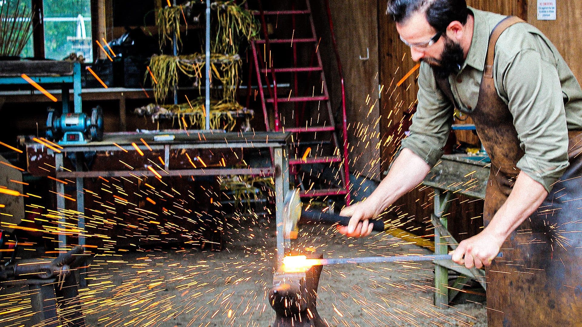 Coppersmithing and Crocheting