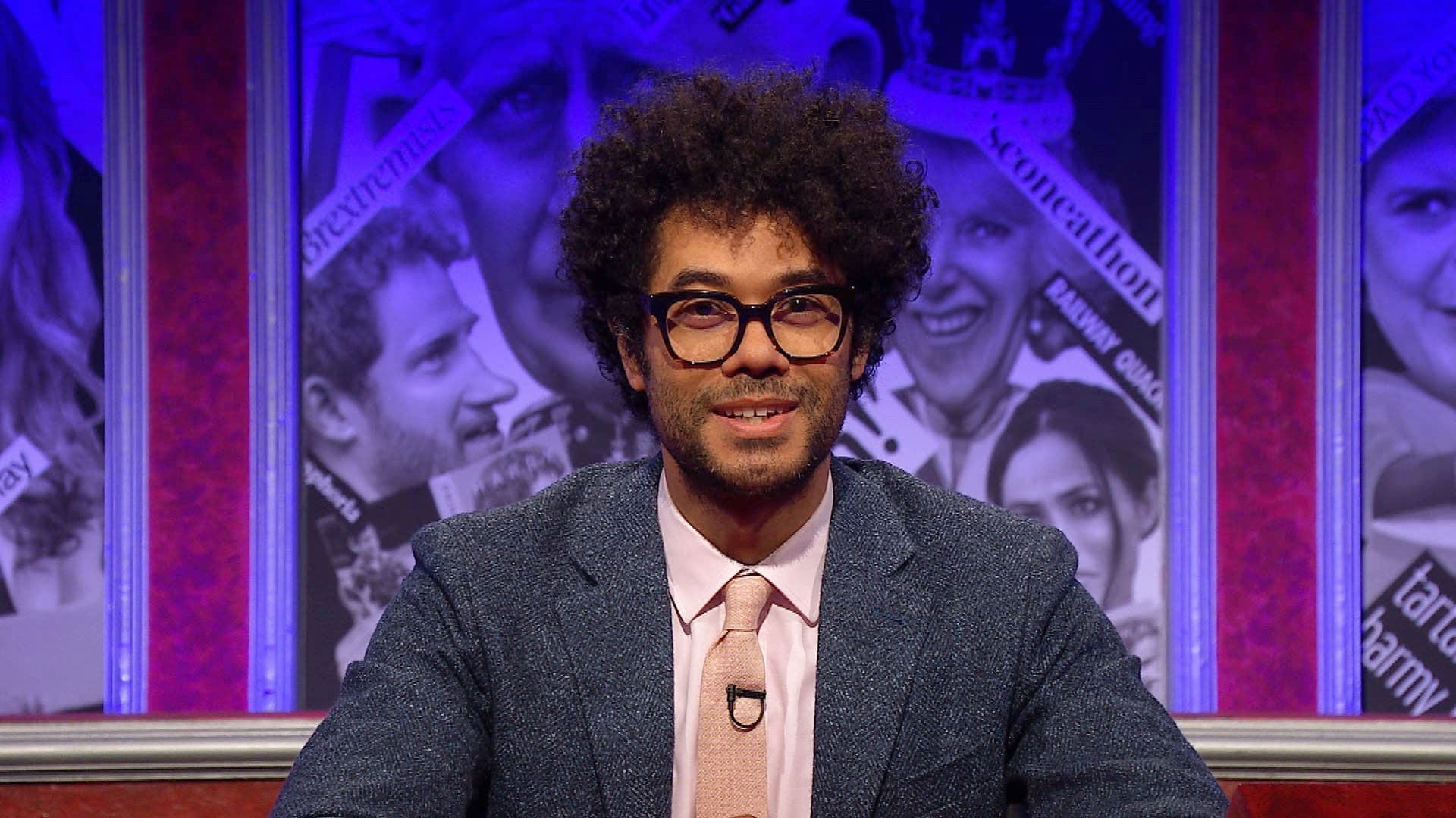 Richard Ayoade, Phil Wang, Marina Purkiss