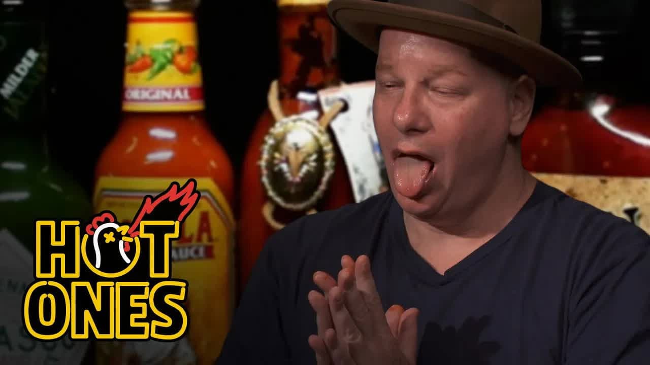 Jeff Ross Gets Roasted by Spicy Wings