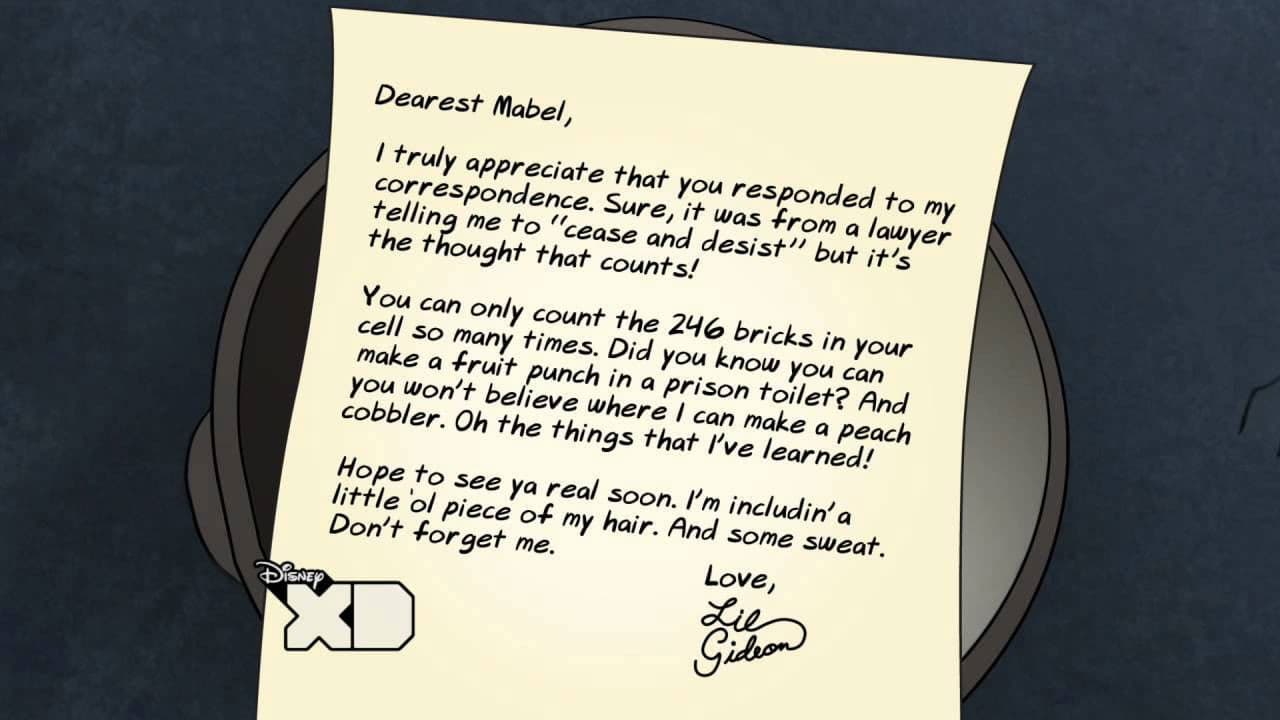 Creepy Letters from Lil Gideon - Cease and Desist