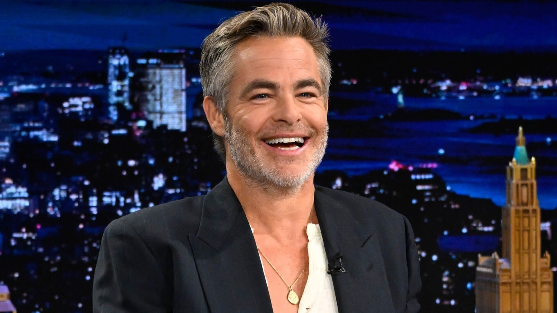 Chris Pine, Nicholas Braun, Mary Mack