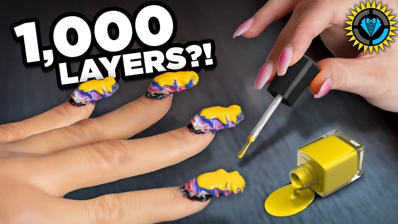 I Tried the 1,000 Layer Nail Polish Challenge
