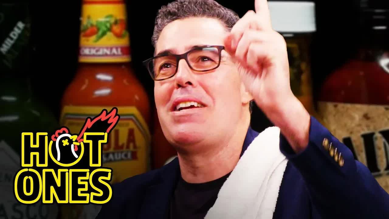 Adam Carolla Rants Like a Pro While Eating Spicy Wings