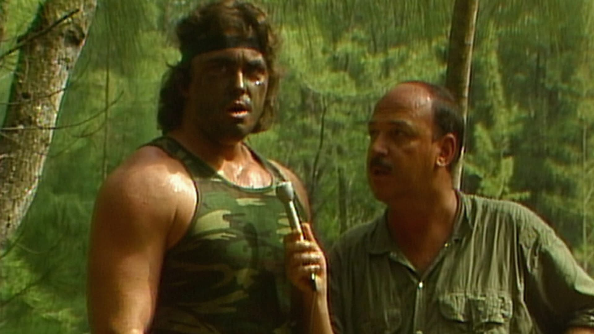 "Mean" Gene searches for Corporal Kirchner