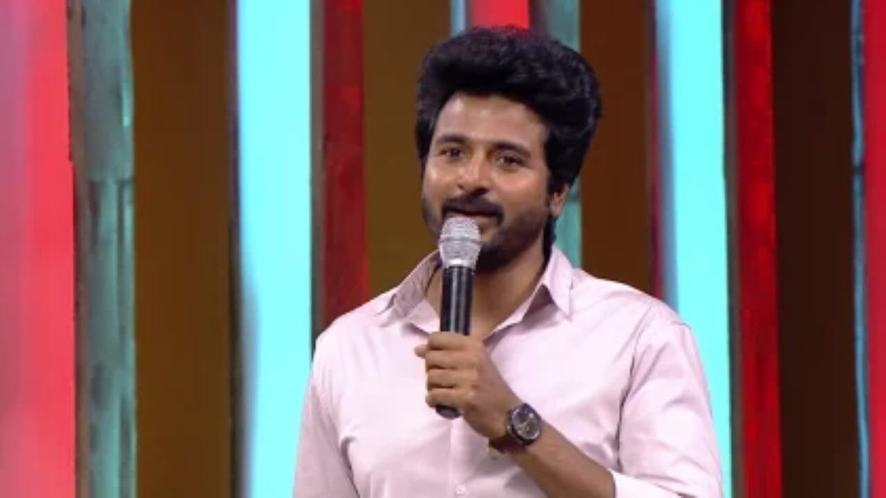 Siva Karthikeyan on the Show