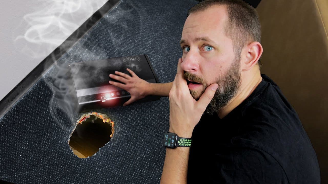 This Chemical Burned A Hole Through The First Floor!