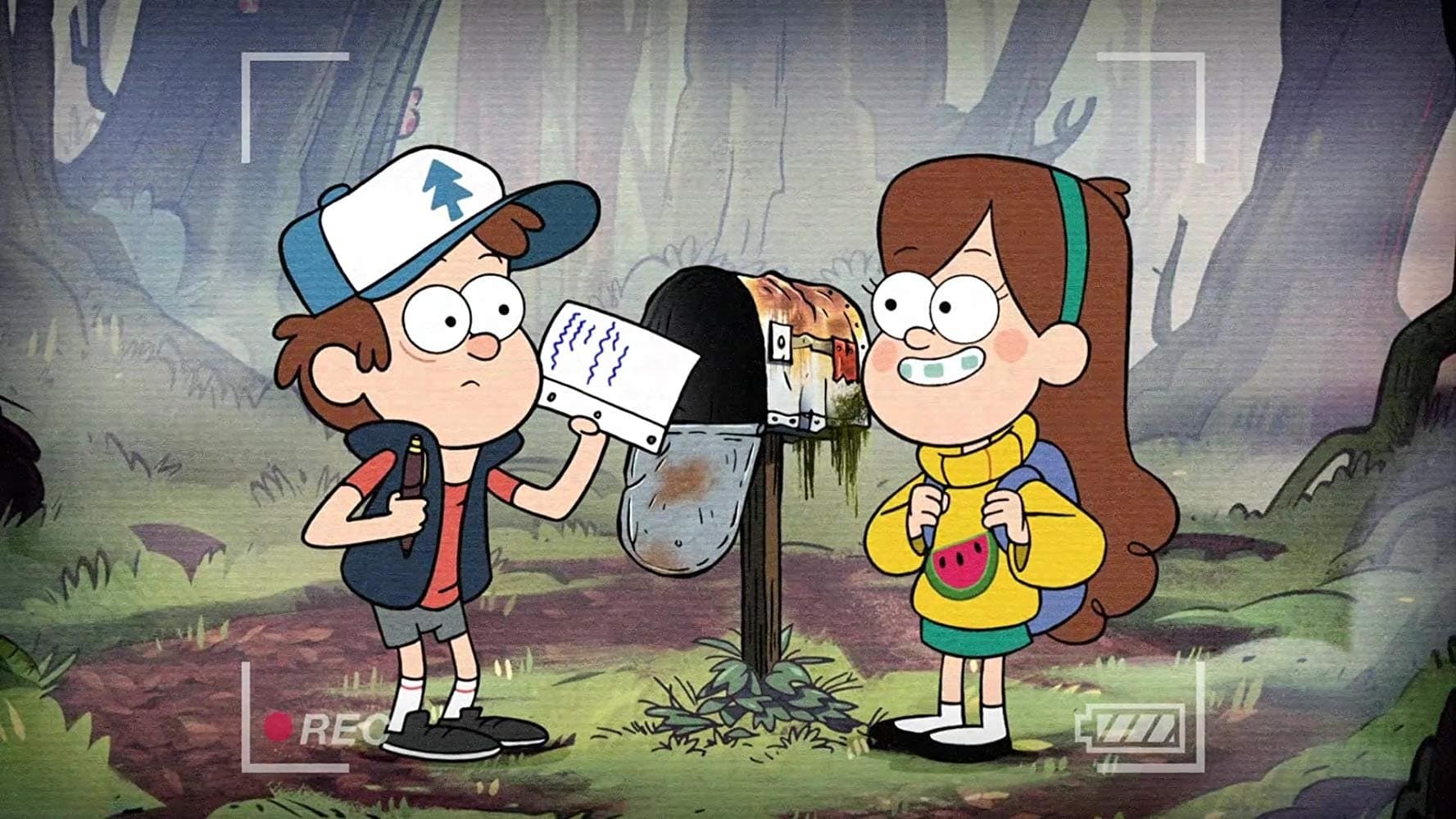 Dipper's Guide to the Unexplained - Mailbox
