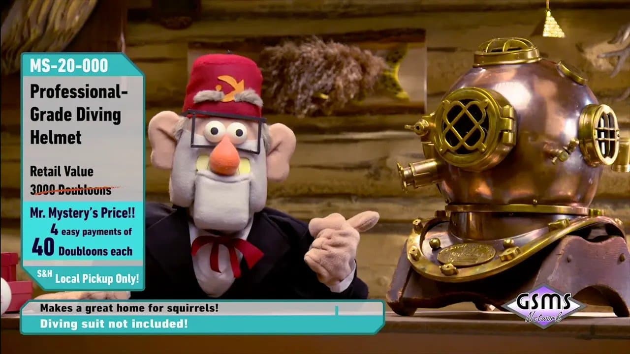 Shop at Home with Mr. Mystery - Diving Helmet