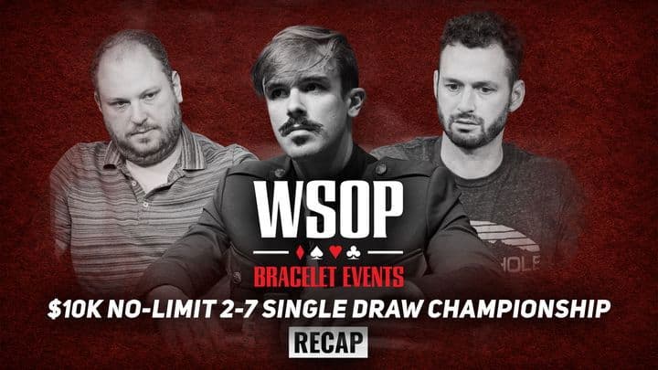 Event #38 $10K No-Limit 2-7 Single Draw Championship Recap