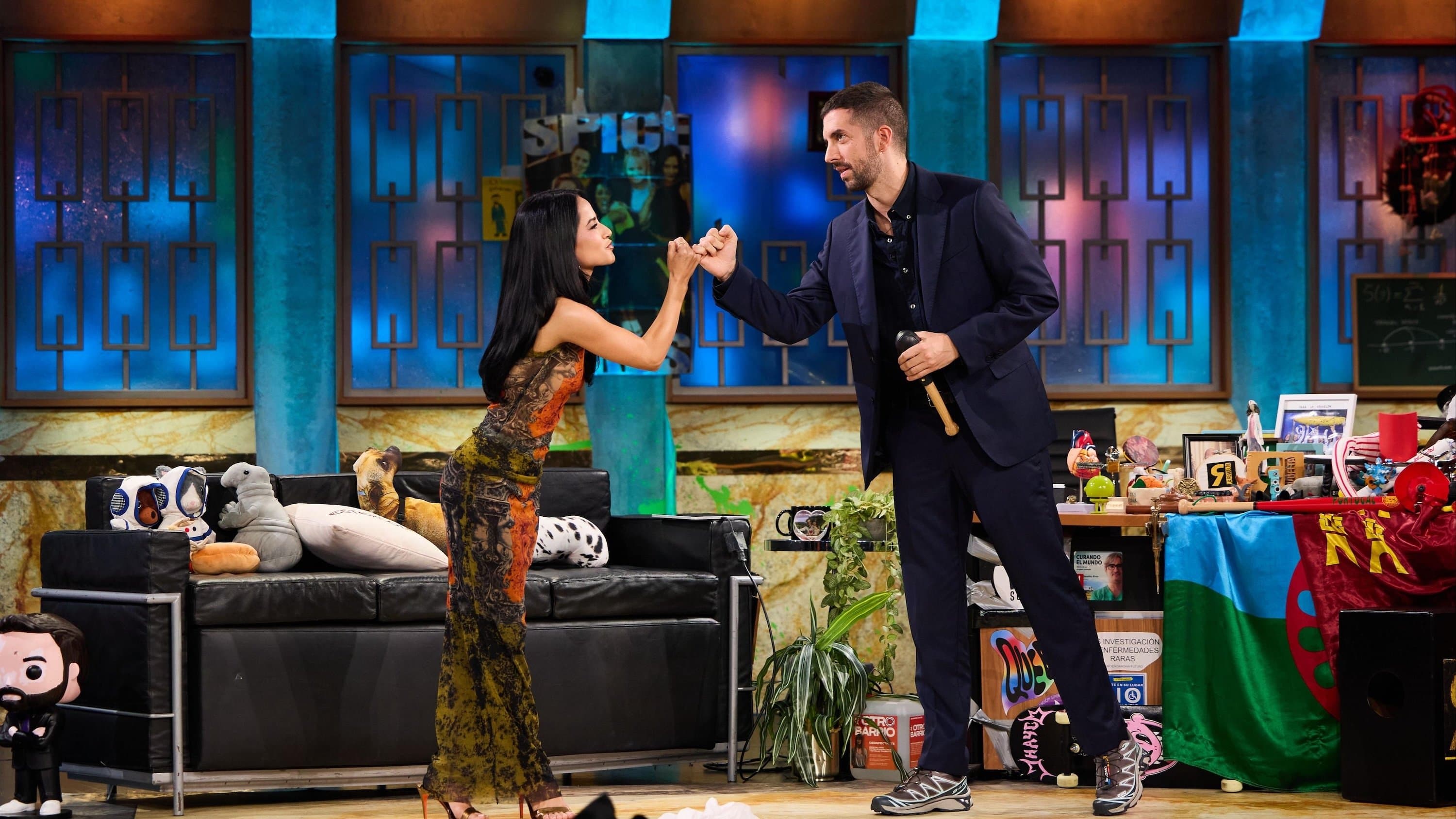 Becky G and Javier Coronas