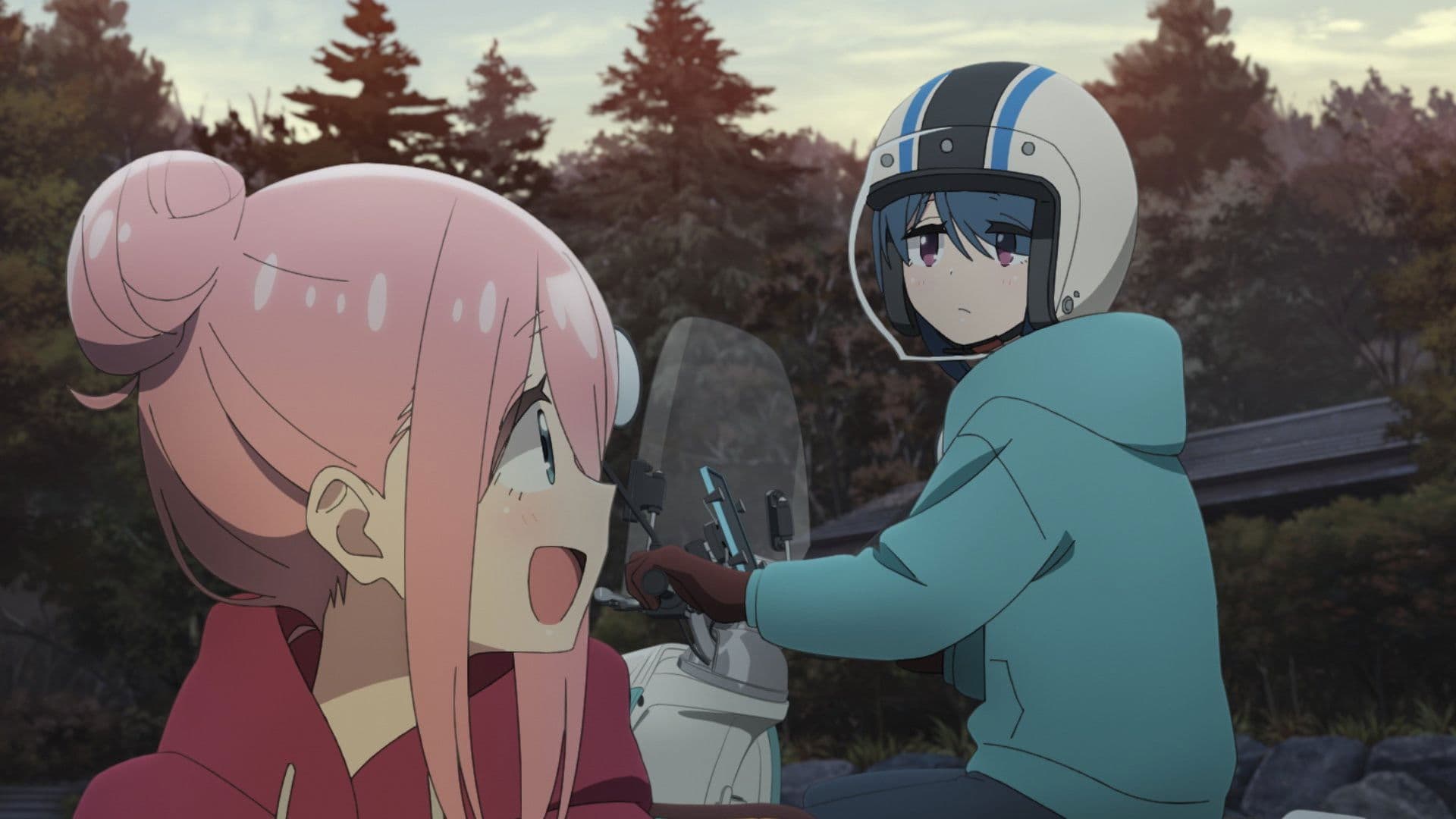 Rin and Nadeshiko Go Spring Camping at Lake Inaga