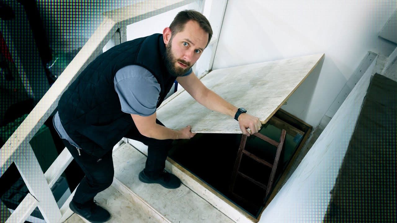 We Found A Hidden Trap Door Inside The Studio